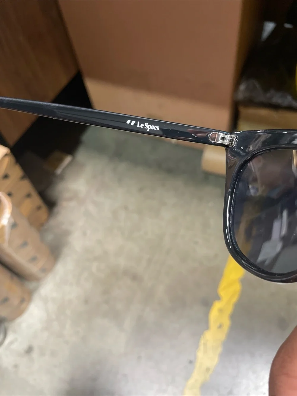 Le Specs Women’s Halfmoon Magic Sunglasses Black Frame Cat Eye